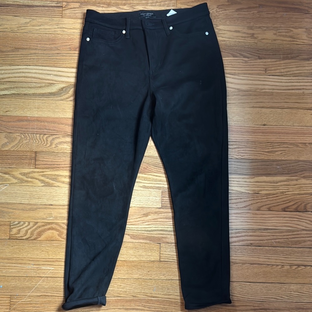 Banana Republic High Rise Skinny Velvet Jeans